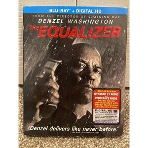 The Equalizer (Blu-ray + DVD + digital, 2014) NEW w/slipcover